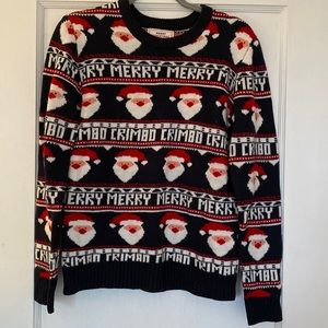 Santa "Merry Christmas" sweater